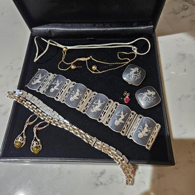 Sale Photo Thumbnail #21: Sterling Silver & Gold