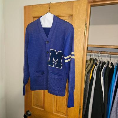 Mooresville Letter Sweater