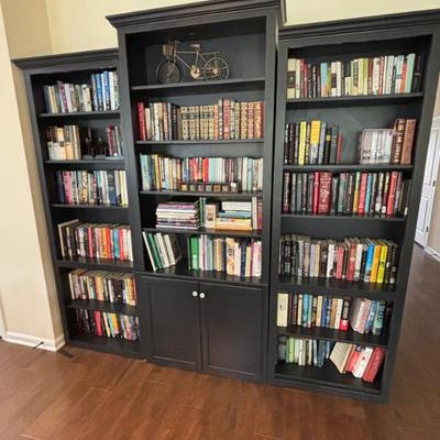 Sale Photo Thumbnail #150: 3 bookcases for sale as well as books 