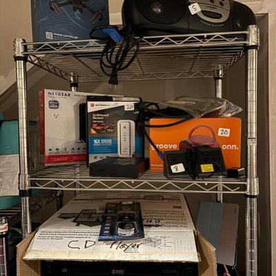 Sale Photo Thumbnail #51: Wire shelving is also for sale 