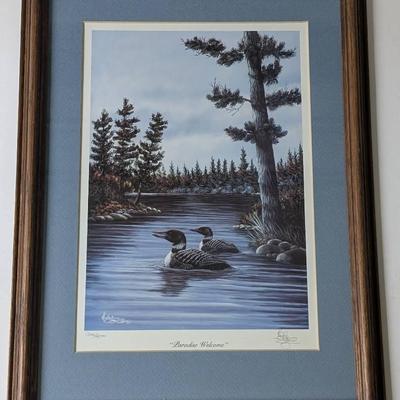 "Paradise Welcome" Signed Constantine Print