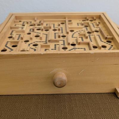 Wooden Labyrinth Maze 