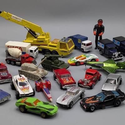 1970's Hot Wheels And Matchbox Die Cast Vehicles