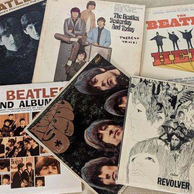 Beatles Vinyl Record Albums 