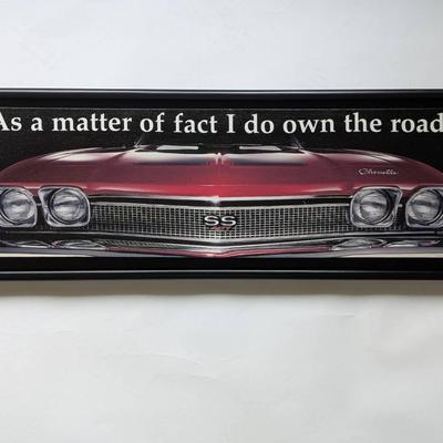 "As A Matter Of Fact I Do Own The Road"