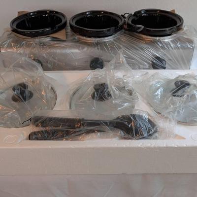 Bella Triple Slow Cooker Buffet Server