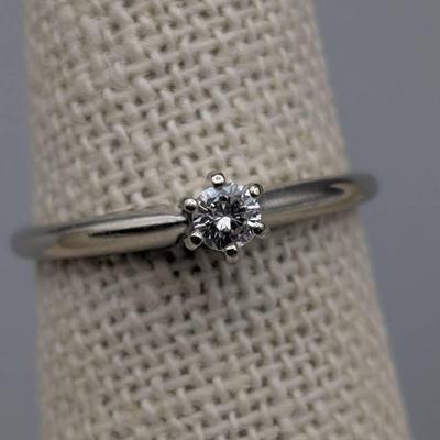 Trubrite White Gold Diamond Ring