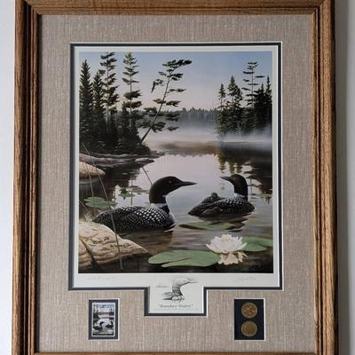 Signed Leo Stans Collectors Edition "Boundary Waters" 