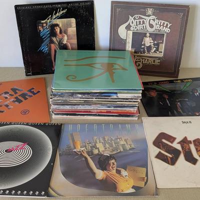 1970s & 1980s Vinyl LP Record Collection 