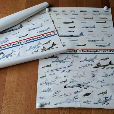 US Air Force Spirit Of '76 Posters