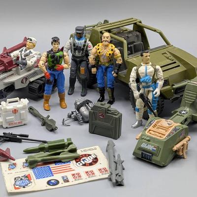 80's and 90's Hasbro Action Figures and Accessories 