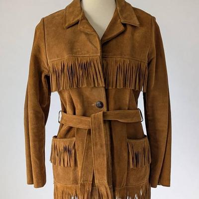1970's JR Bazaar Suede Fringe Jacket 