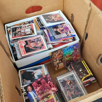 Basketball and Football Cards