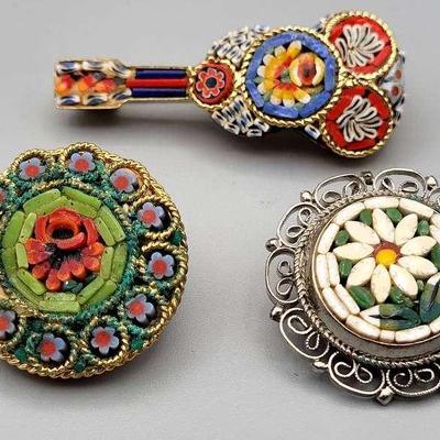 Micromosaic Pins