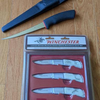 Winchester and Rapala Sport Knives