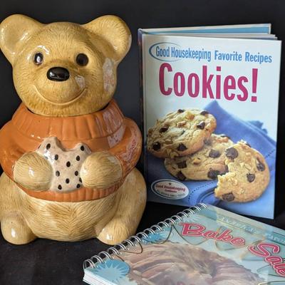 Cookie Jar and Cookbooks 