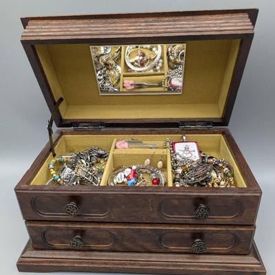 Jewelry Box and Contents