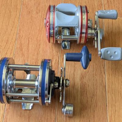 Olympic Dolphin and Abu Garcia Reels