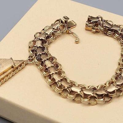1960's 14K Charm Bracelet