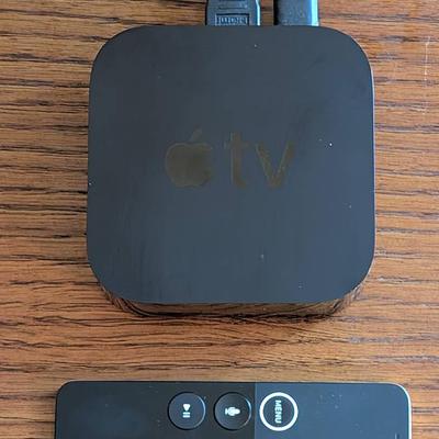 Apple TV Box and Remote 