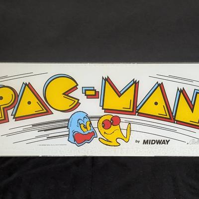 1980 Pac-Man Midway Arcade Sign