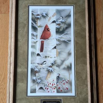 "Feathered Friends I" by Mark Daehlin Print 