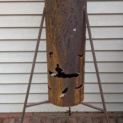 Wizard Themed Fire Column
