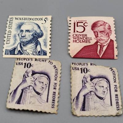 Four Uncancelled Stamps