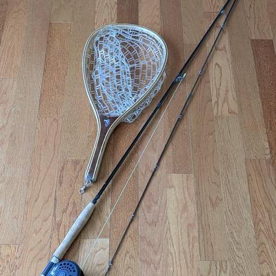 Scientific Anglers Fly Rod, Reel, and Net