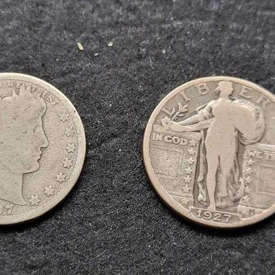 Liberty and Standing Liberty Quarters