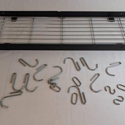 Hanging Pot Rack and Hooks