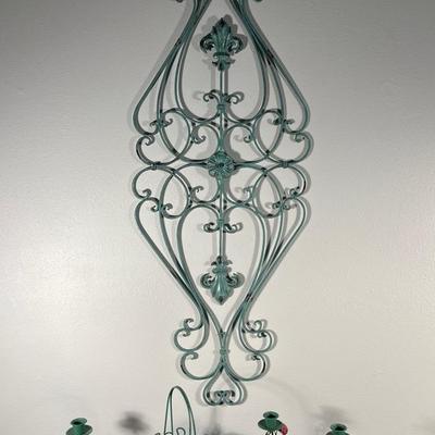 Spring Garden Themed Metal Decor
