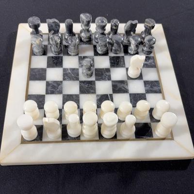 Stone Hand Carved Chess Set