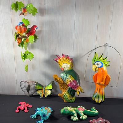 Hand Painted Mexican Outdoor Decor