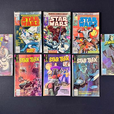 Sci-Fi Adventure Comics – Star Wars, Star Trek, Twilight Zone - Standard Size 