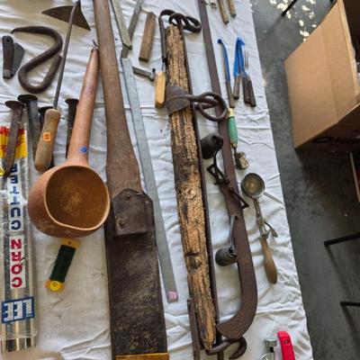 Sale Photo Thumbnail #57: antique tools 