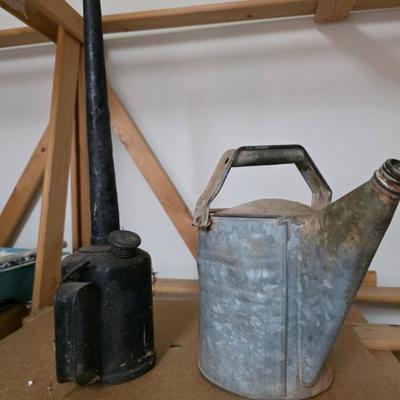 Sale Photo Thumbnail #62: antique cans
