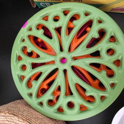 Sale Photo Thumbnail #45: coated cast iron trivet