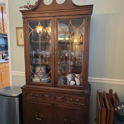Sale Photo Thumbnail #26: cherry china cabinet