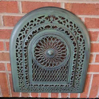 Cast Iron fireplace screen 
