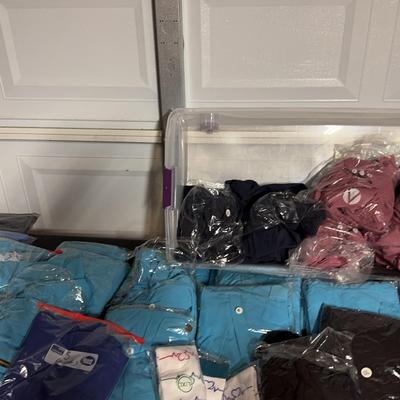 Mystery Tub Of Assortment Of Scrubs 