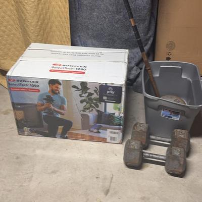 Bowflex Selected 1090 Dumbbells And More