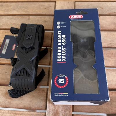 Abus Bordo Granite Xplus  6500 New Bike Locks 