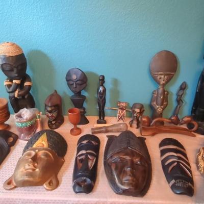 African Sculptures, Masks & More