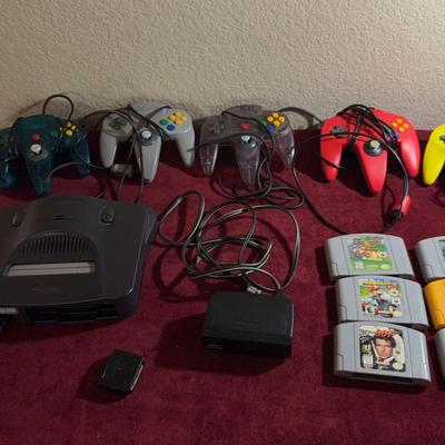 Nintendo Controllers And Games