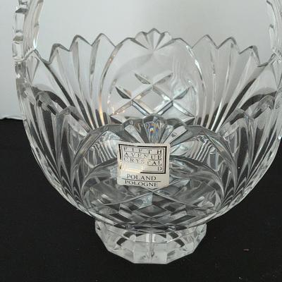 Polish Crystal Basket