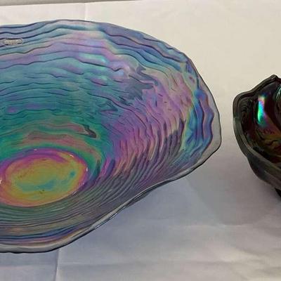 2 Handmade Decorative Bowls 