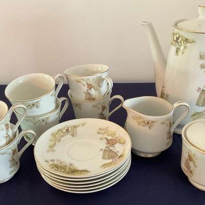 Limited Edition Of “Especially For American Greetings” Tea Service Set For 6