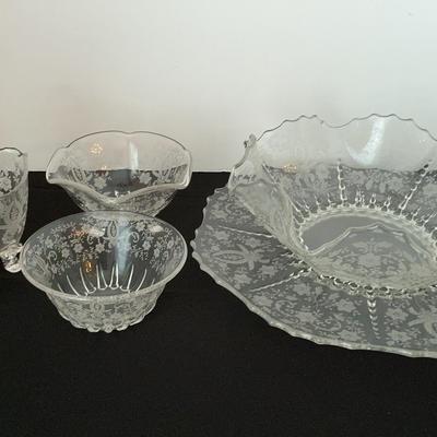 Fostoria Clear Serving Pieces