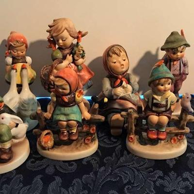 Assortment Of TMK6, 7, And 8 Hummel's